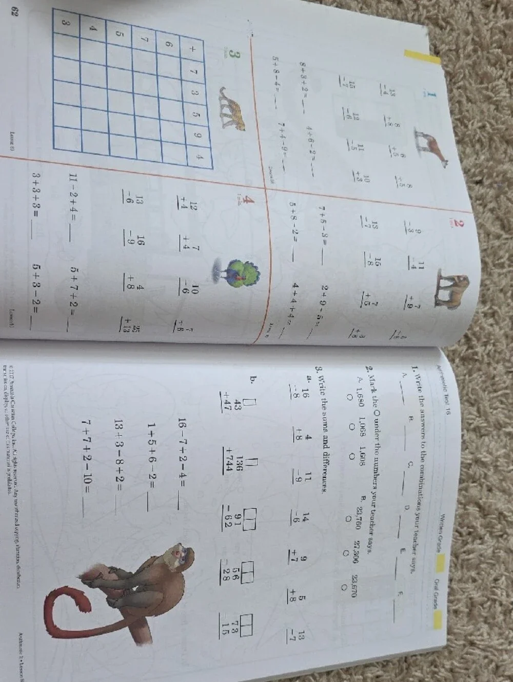 ABEKA Arithmetic 2 Parent/ Teacher set